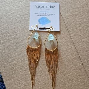 Gold Fringe Earrings